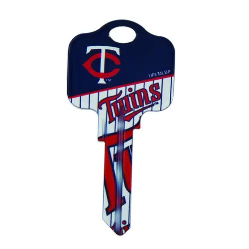 Kaba Ilco KW1-MLB-MINNESOTA TWINS Baseball House Key Blank KW1 Keyway