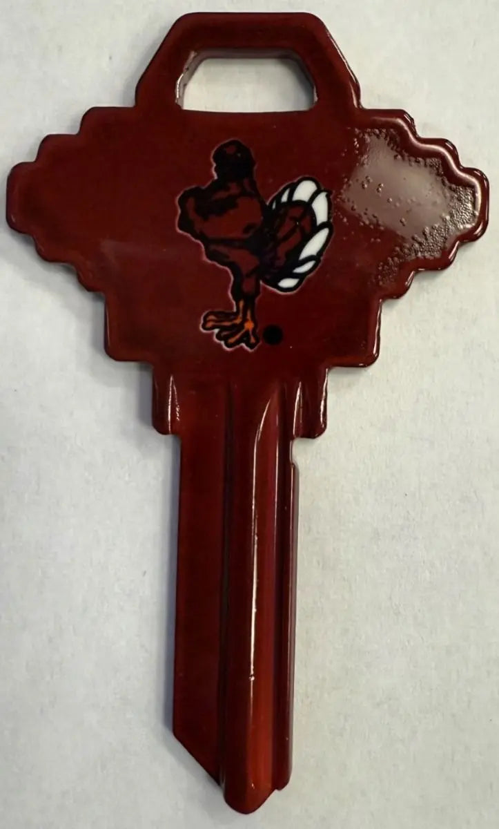 Kaba Ilco CK-SC1-VIRGINIA TECH College House Key Blank SC1 Keyway