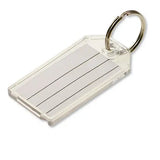 Lucky Line 20400 Key Tag with Split Key Ring Extra Strength 100 Per Box