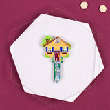 Lucky Line B105K Home KeyShapes Blank, Kwikset  KW1/KW10