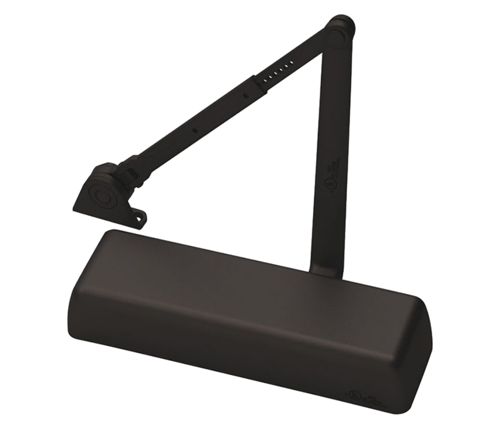 Norton 410XTPH 690 Door Closer, Tri-Packed (Regular, Parallel, Top Jamb Mounting), Hold Open, Adjustable Size 1-6, Dark Bronze