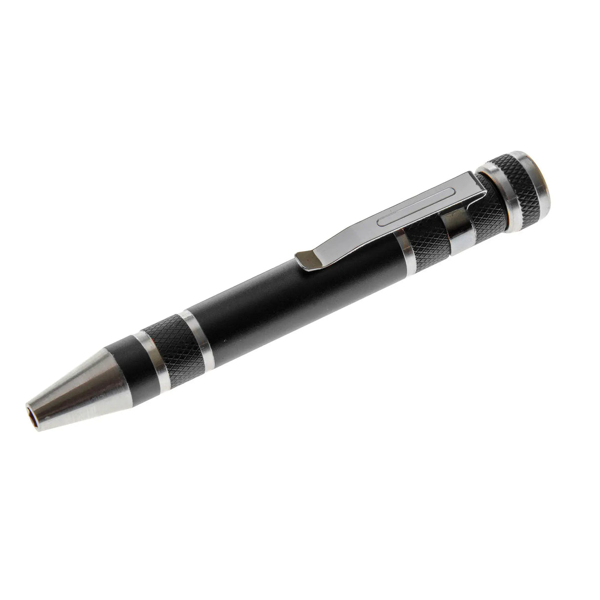 Lucky Line U12220 Precision Pen Screwdriver Black 1 Per Pack