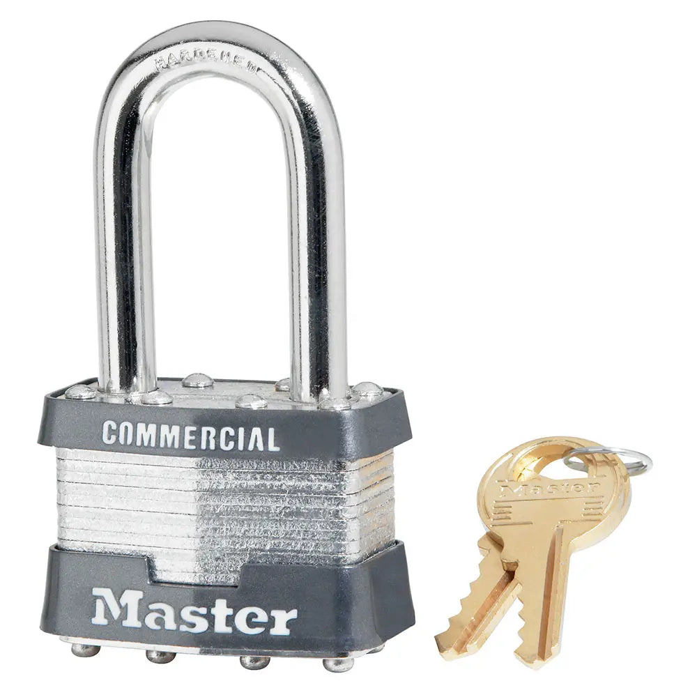 Master Lock 1LFKA 2126 Laminated Steel Padlock 1-3/4" Body, 1-1/2" Tall 5/16 Diameter Shackle, Keyed Alike
