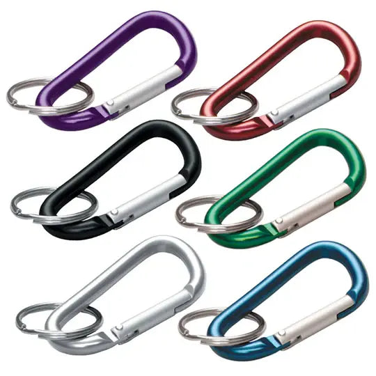 Lucky Line 46101 Large C-Clip with Split Key Ring Asst 1 Per Card