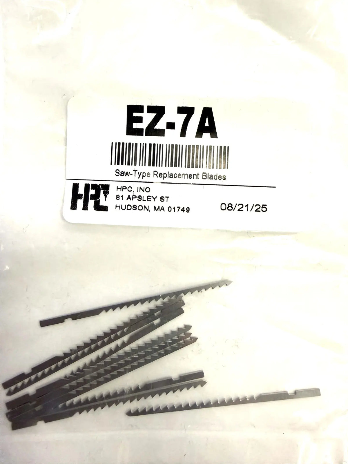 HPC EZ-7A Saw-Type Replacement Blades,  Pack of 10