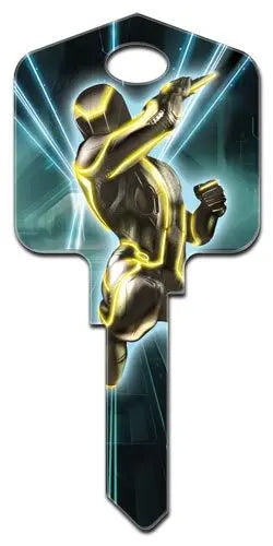 KW-D69 CLU Disney Tron Legacy House Key Blank KW1 Keyway