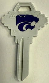 Kaba Ilco CK-SC1-KANSAS STATE Mascot House Key Blank SC1 Keyway