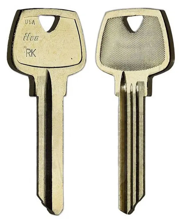 Kaba Ilco 1007RK Key Blank – Sargent RK Keyway, 5-Pin, Nickel Silver