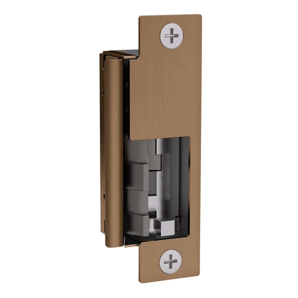 HES 8500-612 Fail Safe/Fail Secure, Body Only, 12/24VDC Electric Strike, Satin Bronze Finish