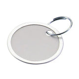 Lucky Line 28400 1-9/16" Paper Key Tag with Ring 50 Per Box