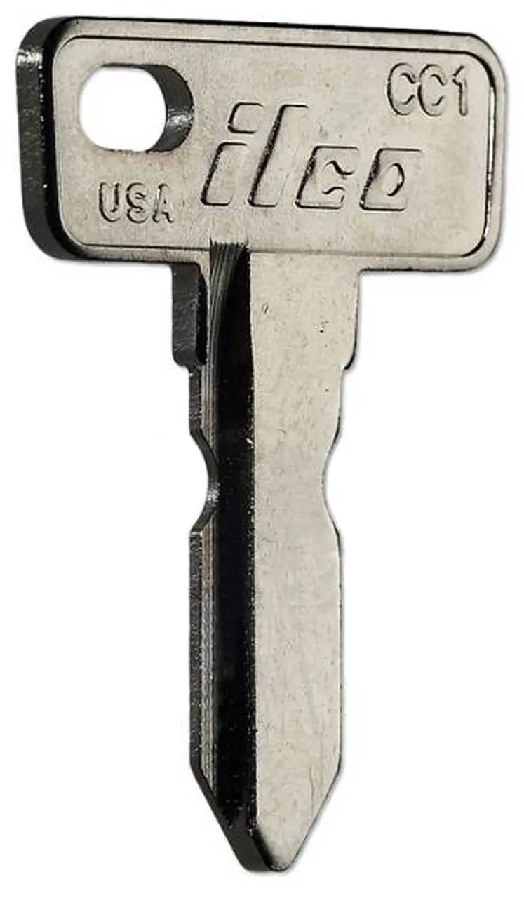 Kaba Ilco CC1 Club Car Golf Cart Metal Key Blank (OKB#10)