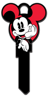KW-D119 Disney Keys Kwikset MICKEY MOUSE HEAD SHAPE