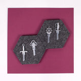 Lucky Line B304S Forged Anchor Key Shape Schlage SC1 1 Per Card
