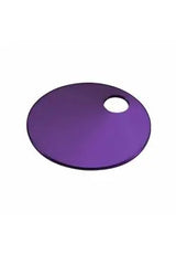 Lucky Line 25665 1-1/4" Aluminum Key Tag with 1 Hole Purple 100 Per Display Box
