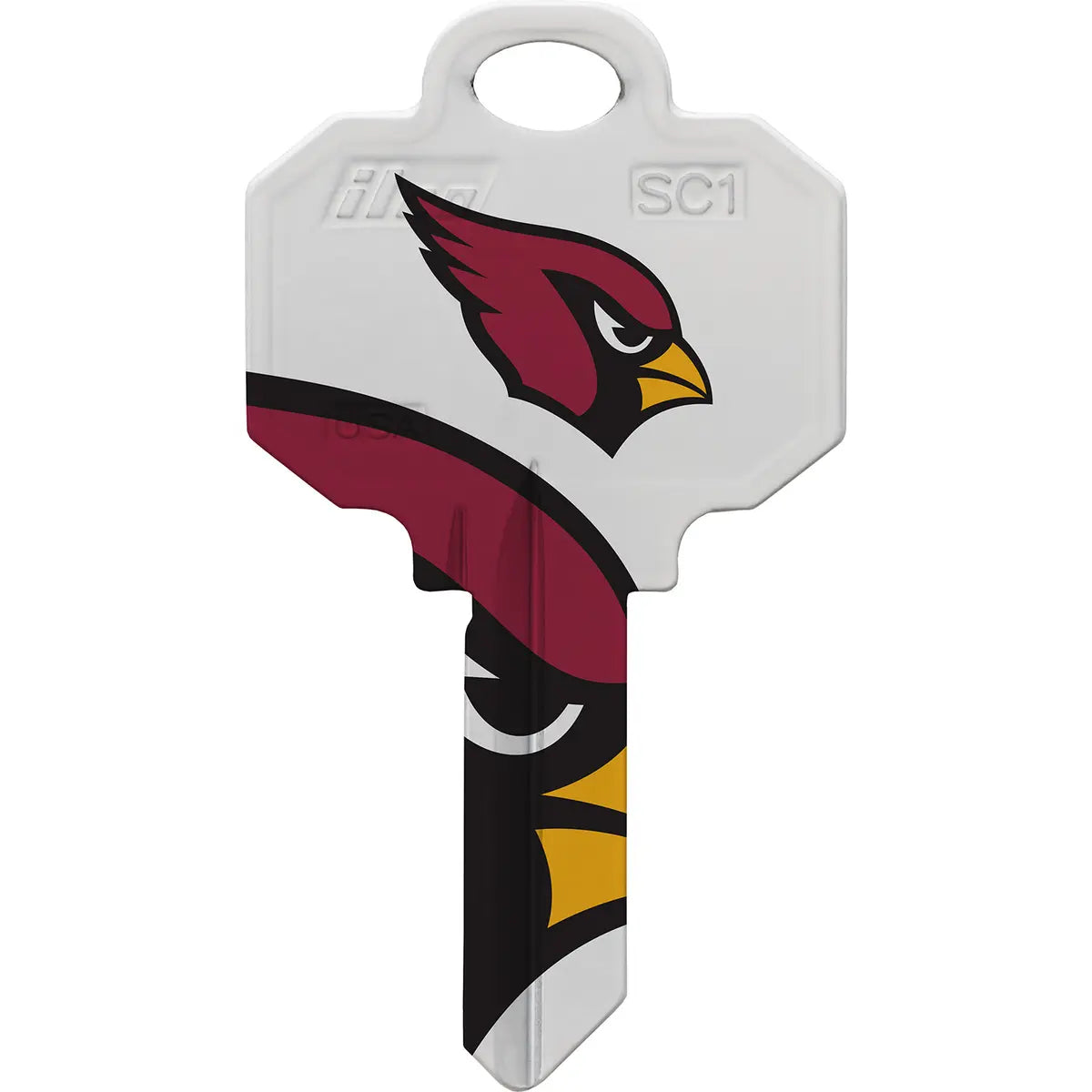 Kaba Ilco SC1-NFL-CARDINALS Arizona Cardinals Football House Key Blank SC1 Keyway