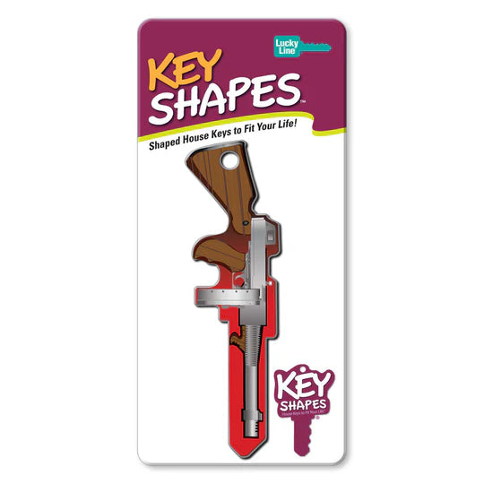 Lucky Line B139K Tommy Gun KeyShapes Blank,  Kwikset  KW1/KW10