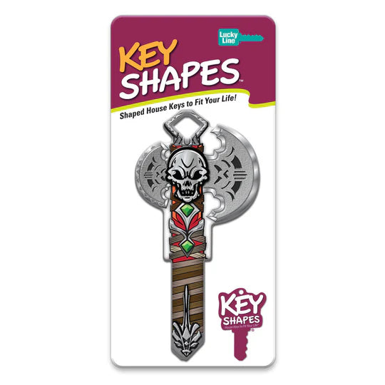 Lucky Line B143K Battle Axe KeyShapes Blank,  Kwikset  KW1/KW10