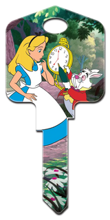 SC1-D122 Disney Keys Schlage Alice in Wonderland
