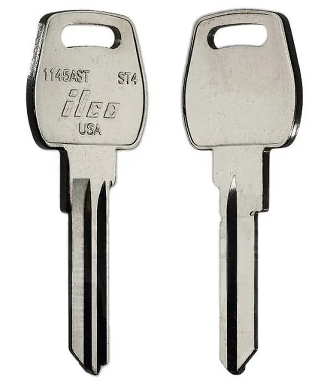 Kaba Ilco 1145AST       /ST4 KEY,   STANLEY PADLOCK