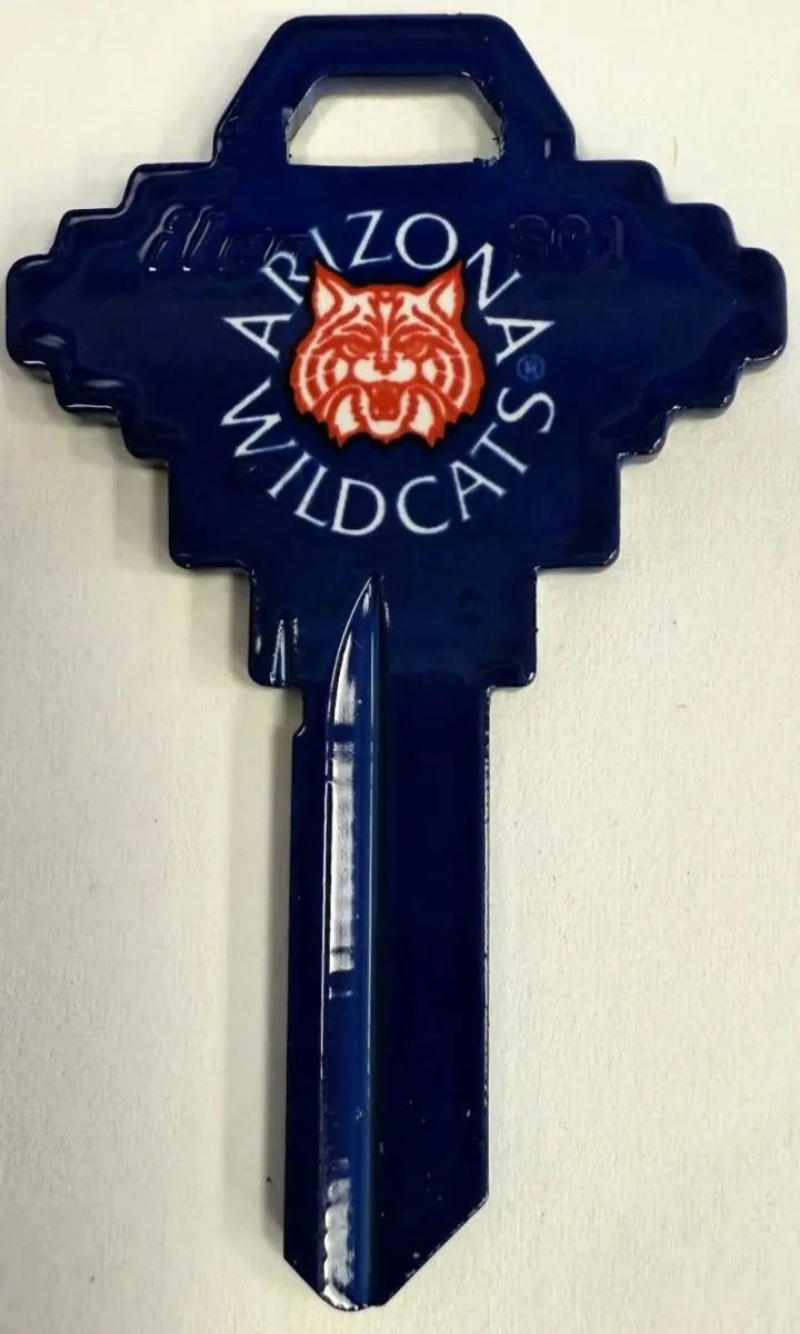 Kaba Ilco CK-SC1-ARIZONA College Wildcats House Key Blank SC1 Keyway