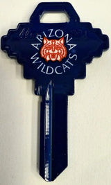 Kaba Ilco CK-SC1-ARIZONA College Wildcats House Key Blank SC1 Keyway