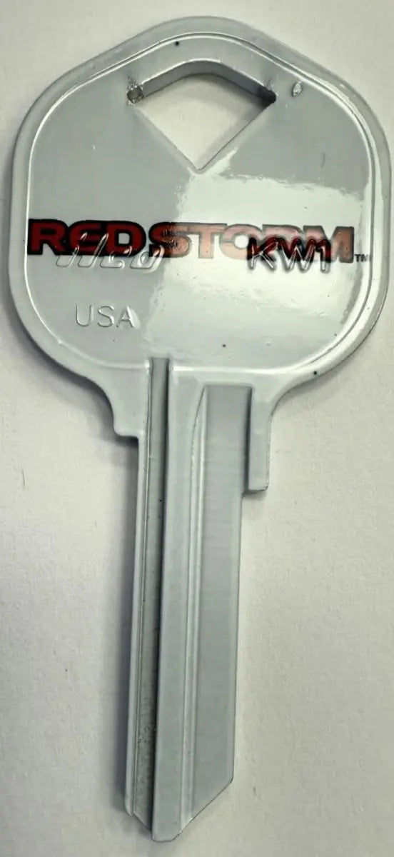 Kaba Ilco CK-KW1-ST JOHNS Redstorm College Team House Key Blank KW1 Keyway