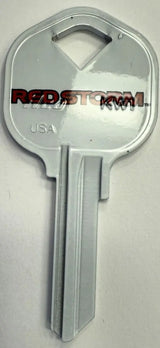 Kaba Ilco CK-KW1-ST JOHNS Redstorm College Team House Key Blank KW1 Keyway