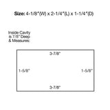 Lucky Line 91101 Jumbo PLUS Magnetic Key Hider 1 Per Card