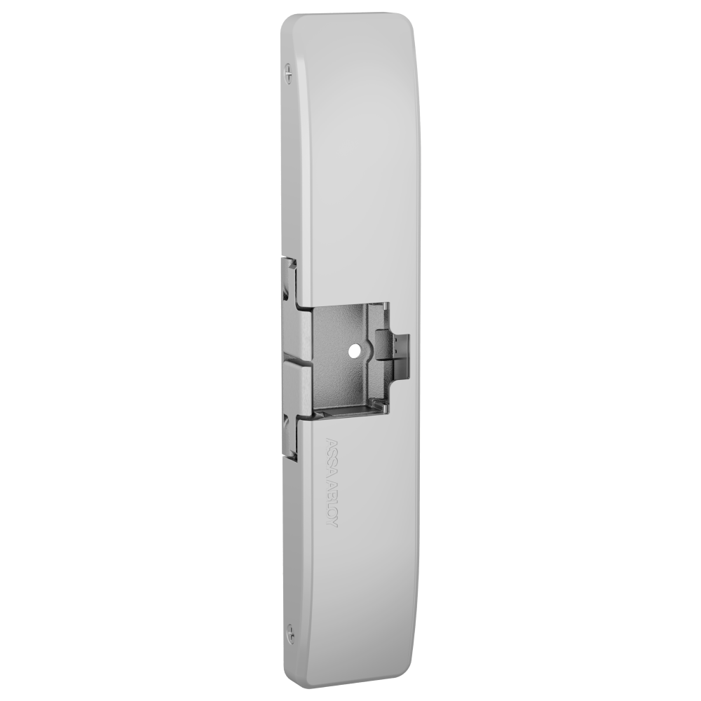HES 9700-630 Fail Safe/Fail Secure, Complete 12/24VDC Electric Strike, Surface Mounted, 3/4" Thickness, Fire Rated, Satin Stainless Steel