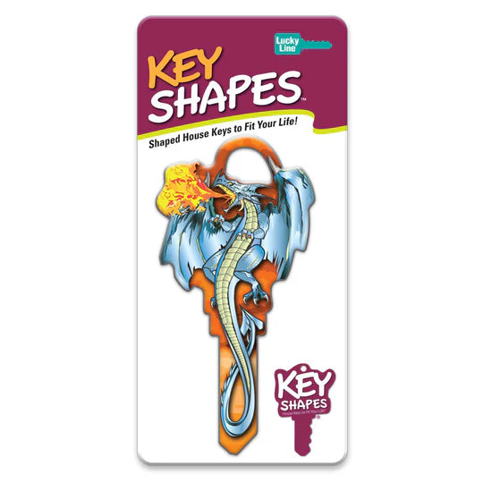 Lucky Line B145K Dragon KeyShapes Blank,  Kwikset  KW1/KW10