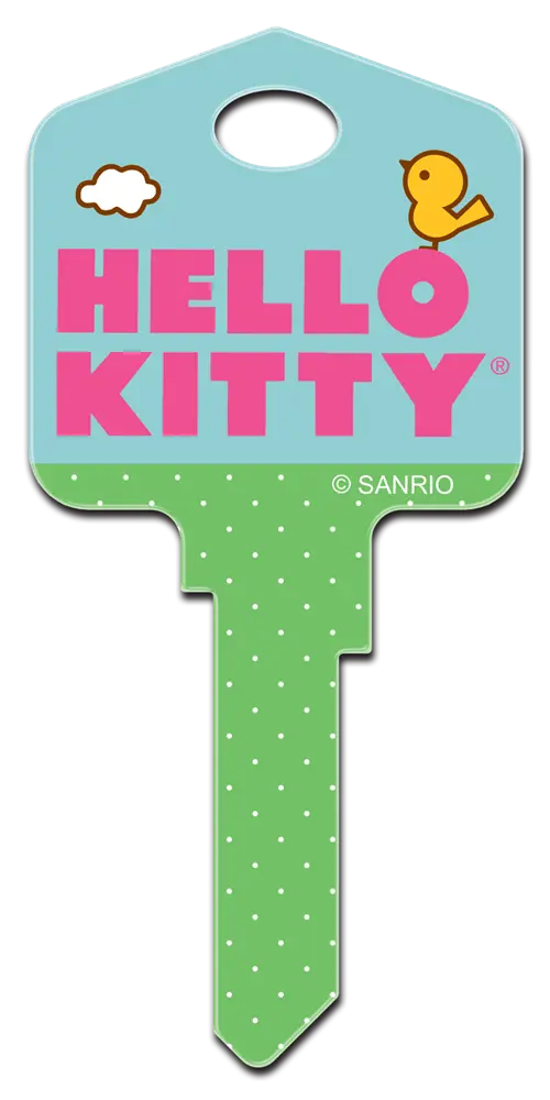 KW-SR8 Hello Kitty Keys Kwikset Springtime