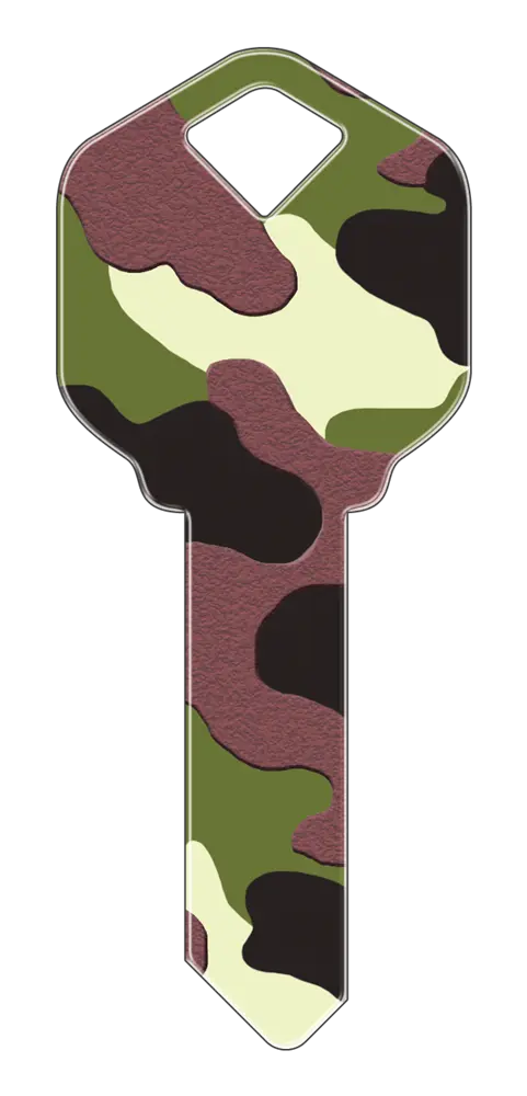 KW-HK4 Happy Keys Kwikset Camouflage