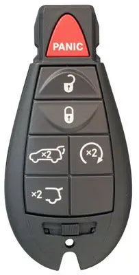 41704 OEM Dealer Keys Jeep Fobik Remote Head Key – 6-Button, FCC M3N5WY783X (OE# 05026347AD)