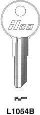 Kaba Ilco L1054B Key Blank – IN8 Keyway, Nickel-Plated Brass, 5-Pin