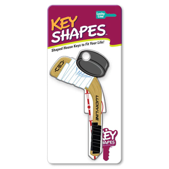 Lucky Line B130K Hockey KeyShapes Blank,  Kwikset  KW1/KW10
