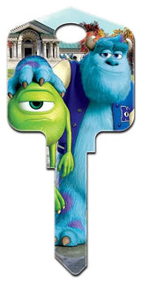 SC1-D100 Disney Keys Schlage MIKE & SULLEY