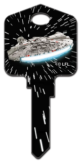 SC1-SW16 STAR WARS Kwikset  MILLENNIUM FALCON