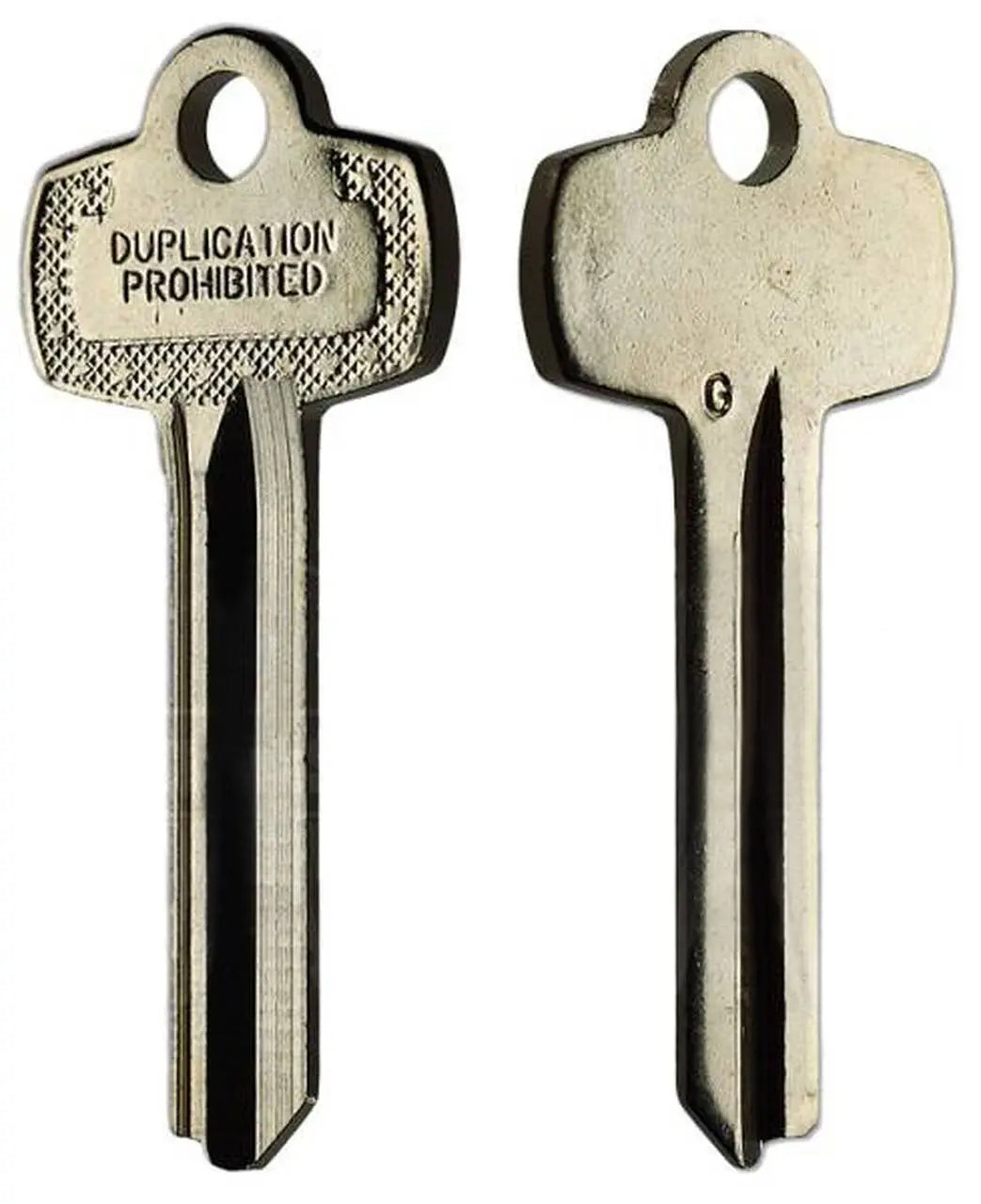 Kaba Ilco 1A1G1 Look-Alike Best G Key Blank, Nickel Silver