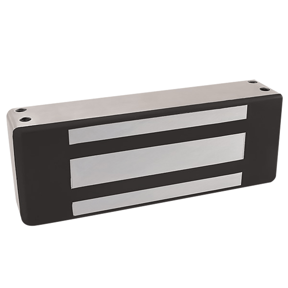 Securitron M62 Maglock, 1200lbs. Holding Force, 12/24VDC, Satin Stainless Steel