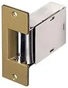 Trine 005  8-16VAC / 4-6VDC  Electric Strike, Brass Powder Coat