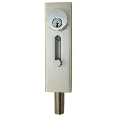 Progressive Hardware R1000AL Revolving Door & Sliding Door Drop Bolt, Satin Aluminum