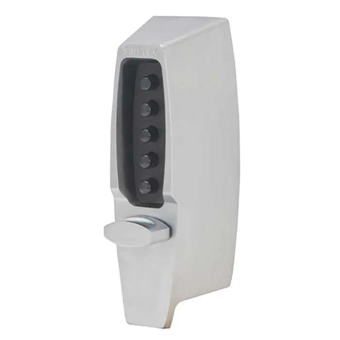 DormaKaba 7104-26D-41 Combination Deadlatch, Adjustable 2-3/8" to 2-3/4" Backset, Satin Chrome