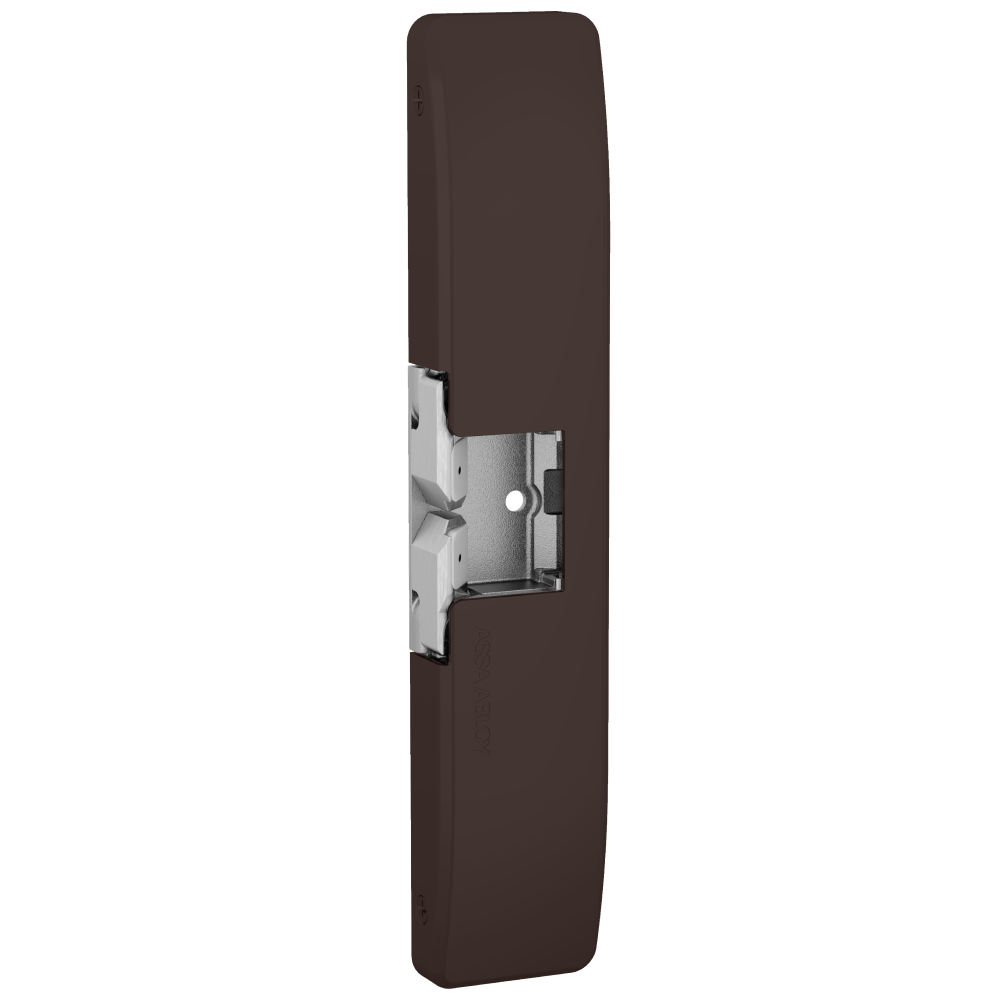 HES 9500-613E-LBSM Fail Safe/Fail Secure, Complete 12/24VDC Electric Strike, Surface Mounted, 3/4" Thickness, Fire Rated, Latchbolt Strike Monitor, Dark Oxidized Bronze Finish