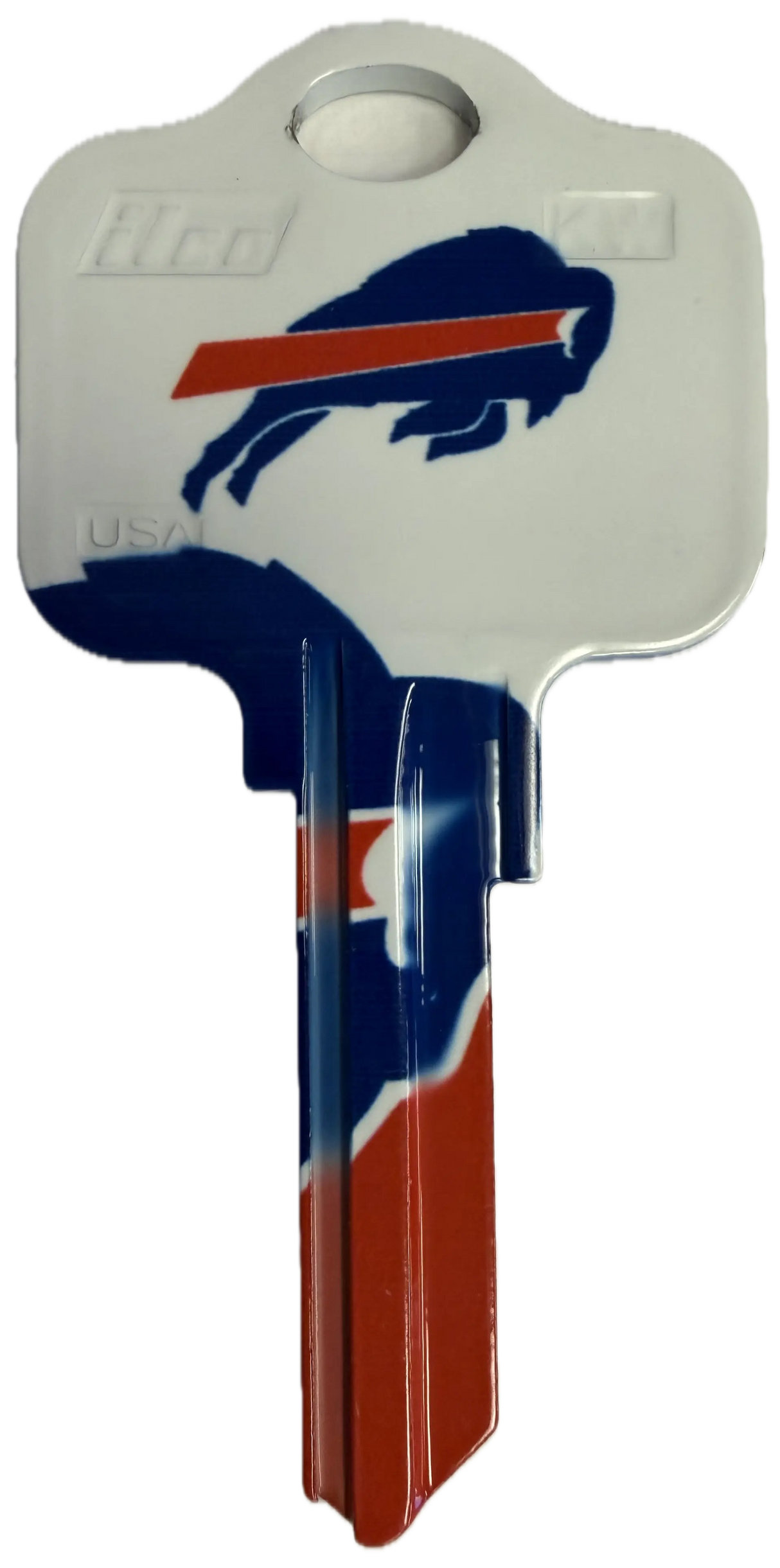 Kaba Ilco KW1-NFL-BILLS Buffalo Bills Football House Key Blank KW Keyway