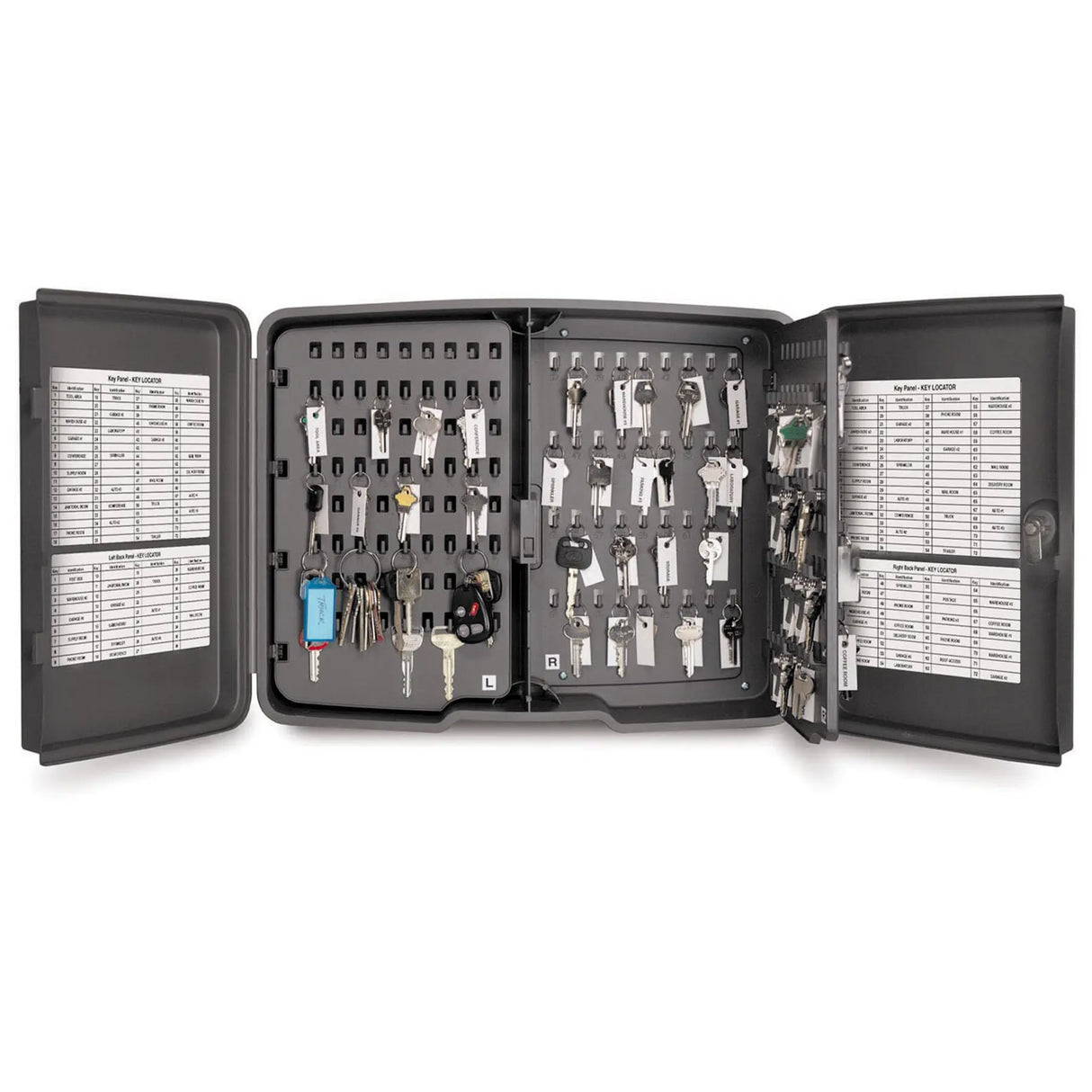 Lucky Line 61800 Locking Key Cabinet 216 Capacity