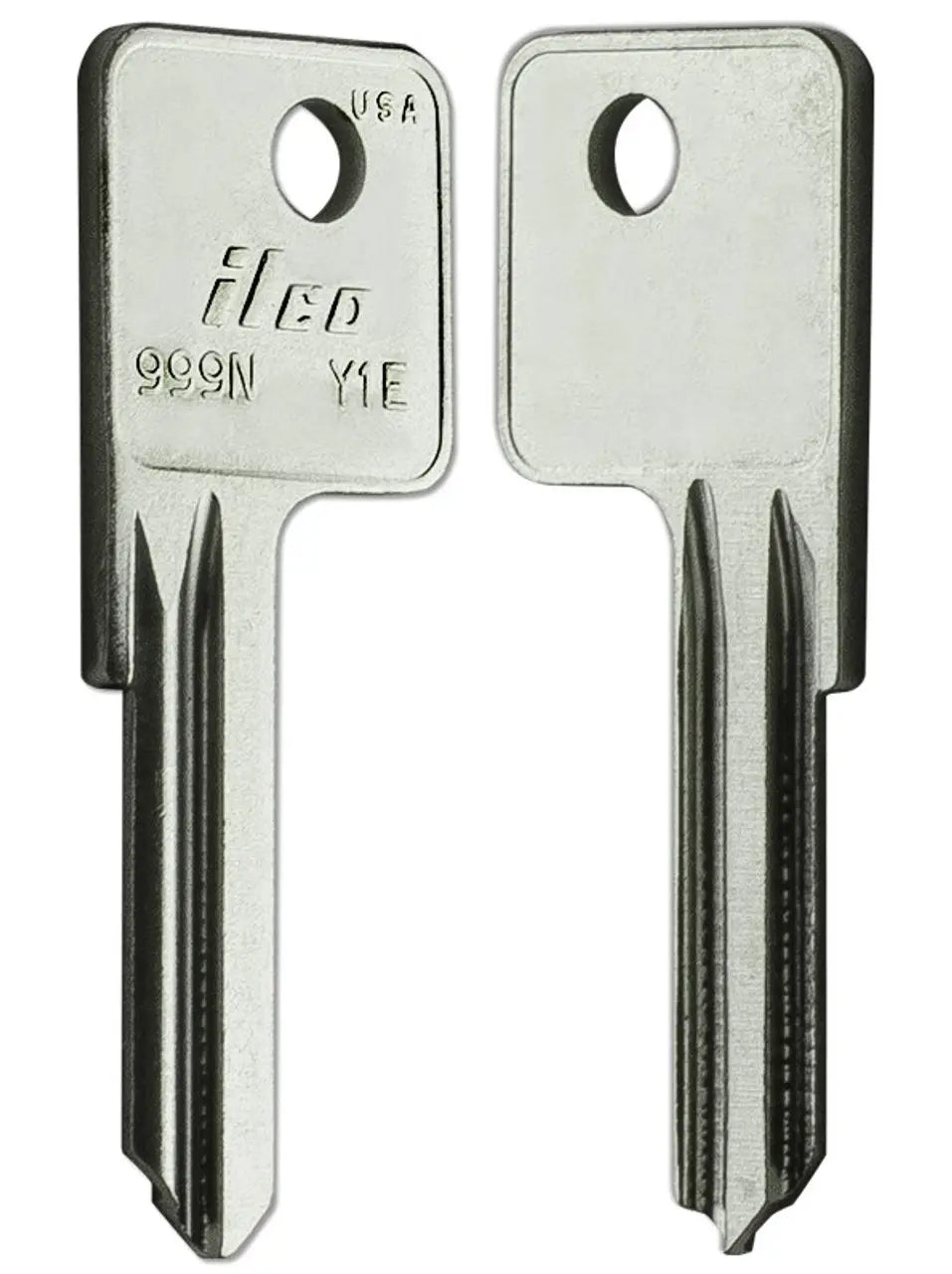 Kaba Ilco 999N Yale Key Blank – Nickel-Plated Brass, 5-Pin, Y1E