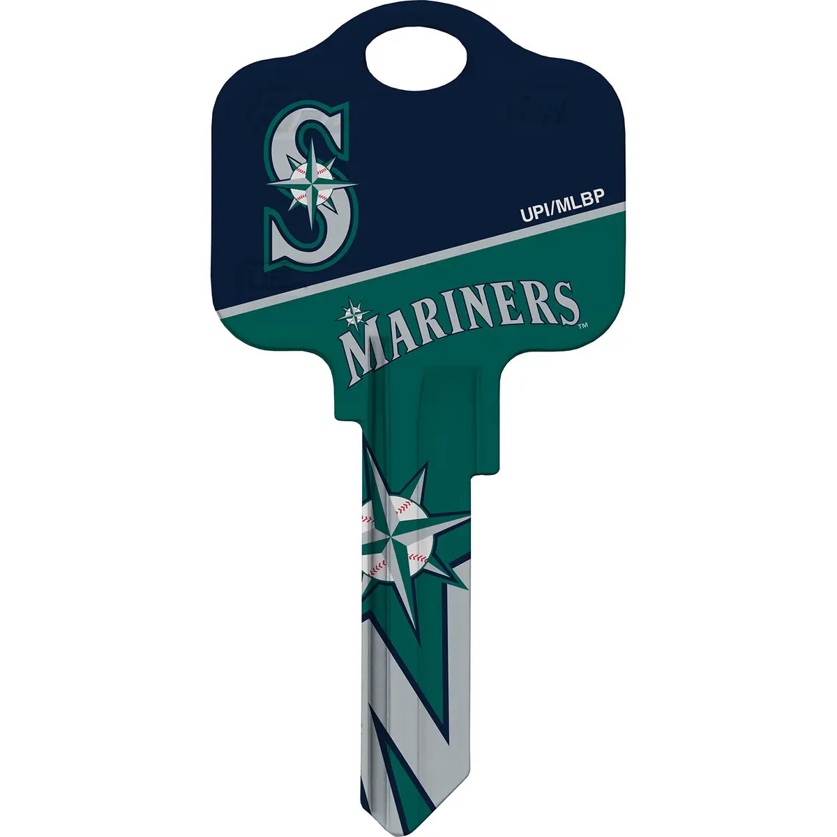 Kaba Ilco KW1-MLB-Seattle MARINERS Baseball House Key Blank KW Keyway