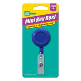 Lucky Line 43901 Mini Key Reel Clip On 1 Per Card