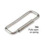 Lucky Line 70401 Spring Sleeve Key Ring 1 Per Card