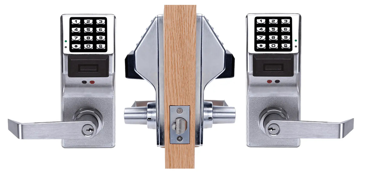 Alarm Lock PDL5300/26D Trilogy Double Sided Prox 2000 Users, 40,000 Event Audit Trail, SC1, Satin Chrome